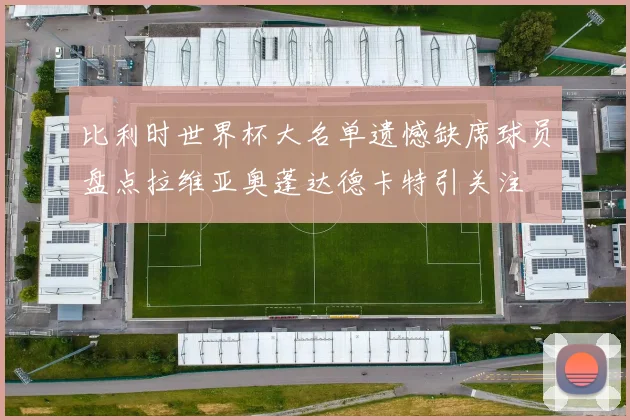 比利时世界杯大名单遗憾缺席球员盘点拉维亚奥蓬达德卡特引关注